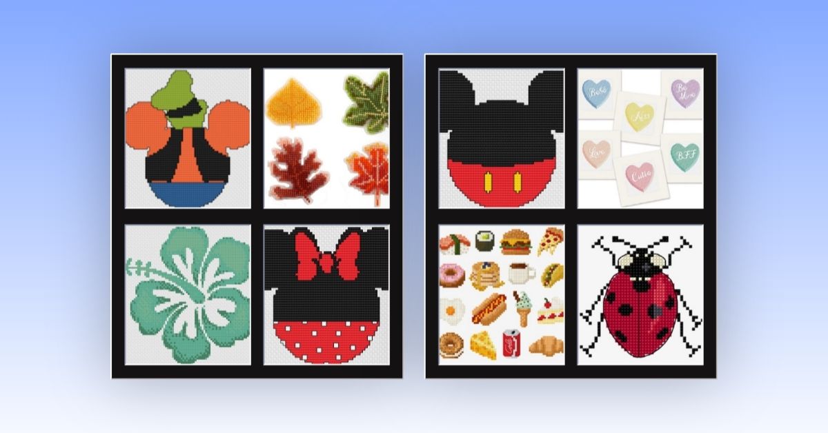 10 Easy Cross Stitch Patterns for Absolute Beginners (Free Printable!)