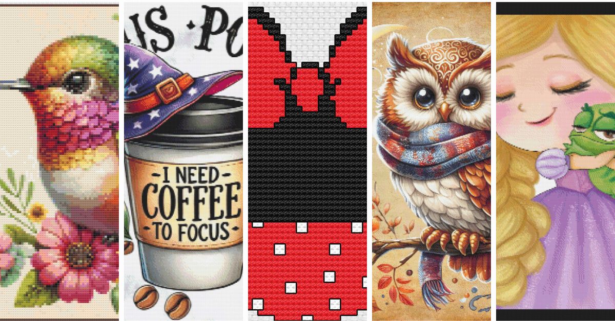 20 Cute Cross Stitch Patterns to Stitch